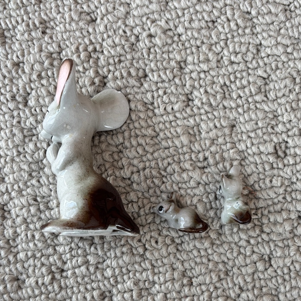 Vintage porcelain mice - Picture 4 of 9